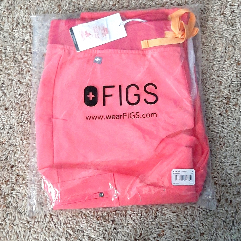 FIGS Zamora jogger Neon Pink 💗